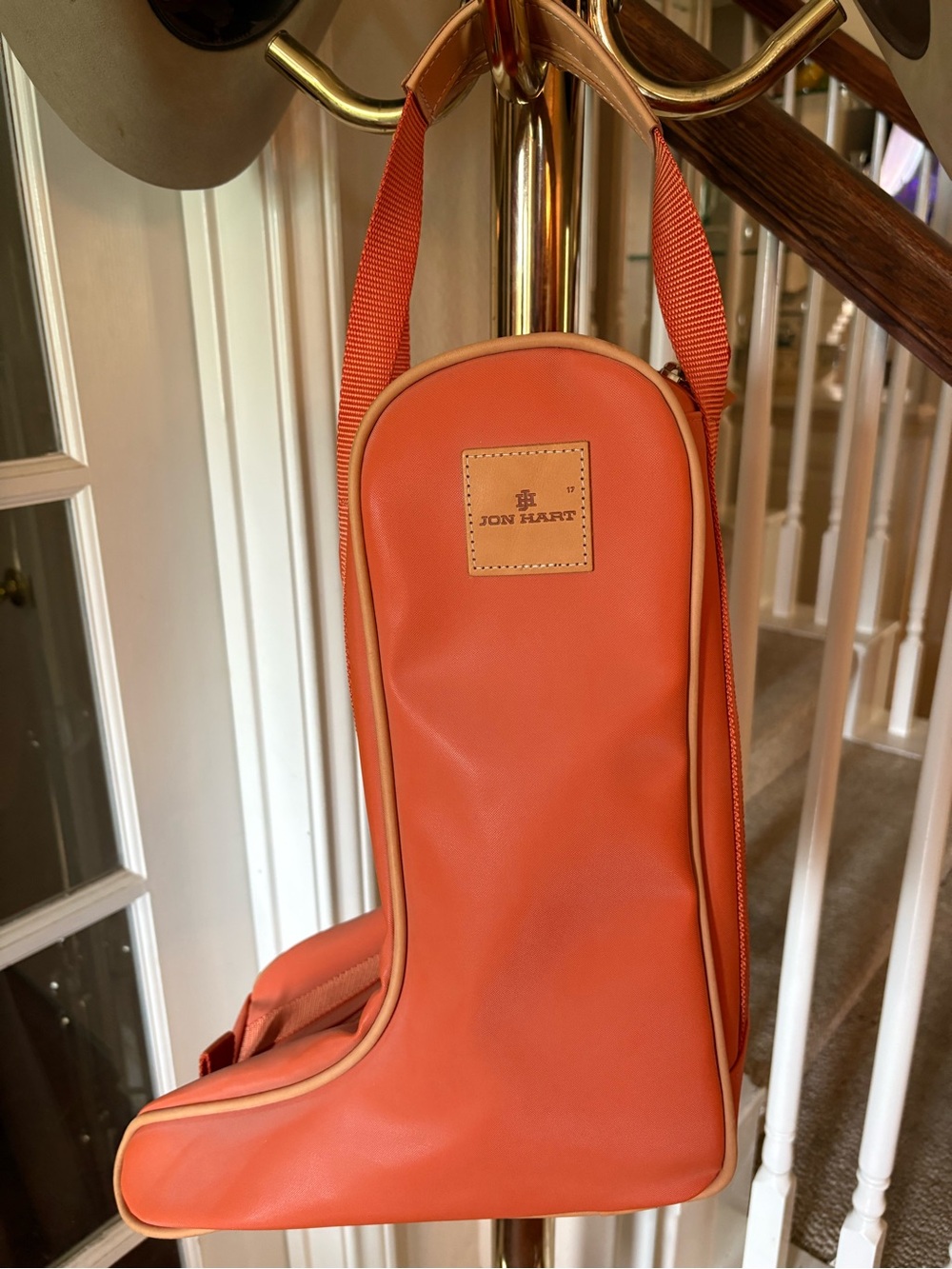 Jon Hart Design Leather Boot Bag